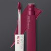 Long Lasting Matte Lipstick with Maybelline SuperStay Liquid Lip Color 130 Self-Starter