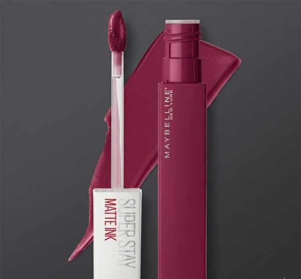 Long Lasting Matte Lipstick with Maybelline SuperStay Liquid Lip Color 130 Self-Starter